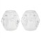 Thrifco Plumbing Moen Chateau Style Faucet Handles Set, Clear Acrylic Replaces 4401559 - alternate 2